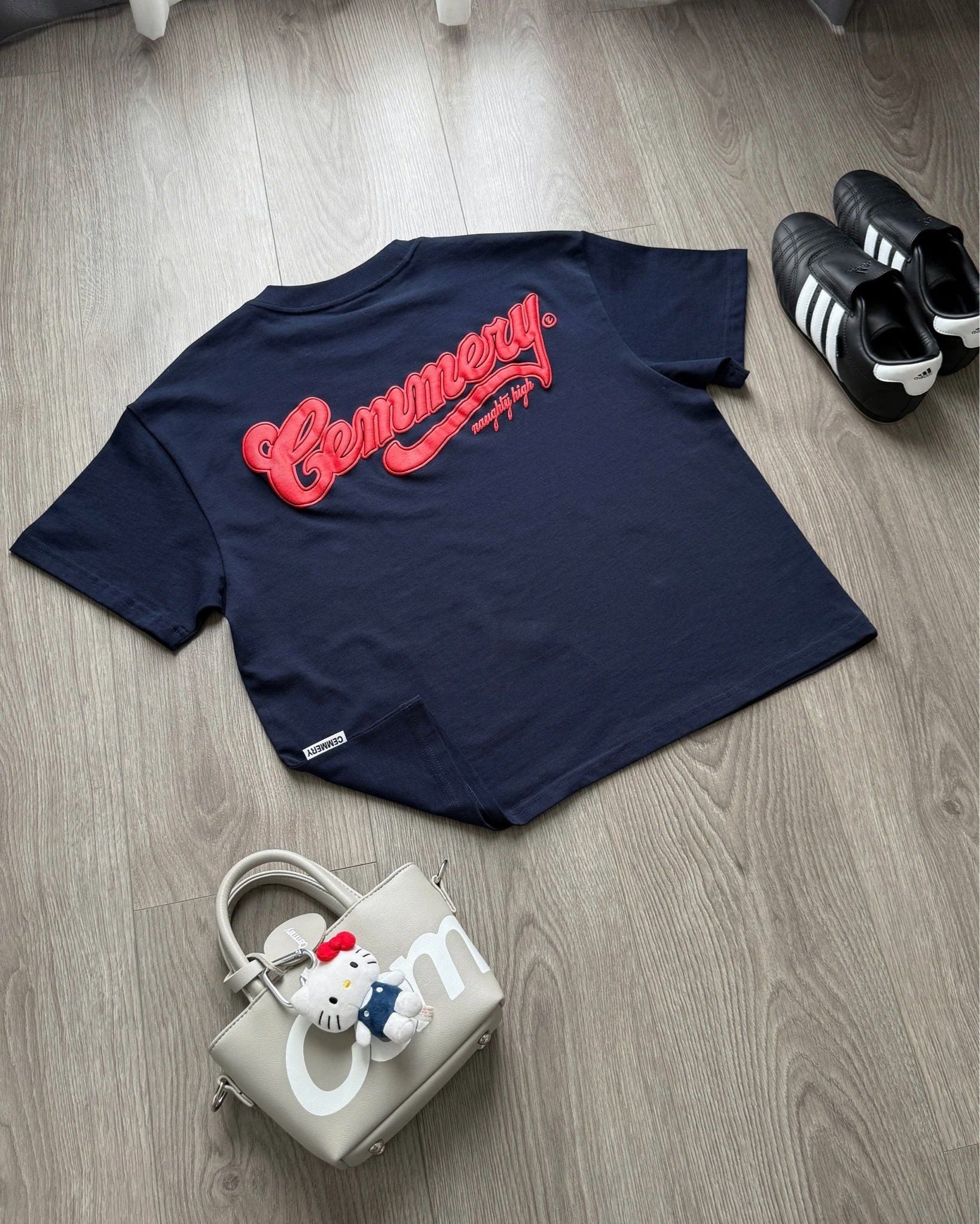  ÁO THUN BOXY CEMMERY - NEEDLE TEE 