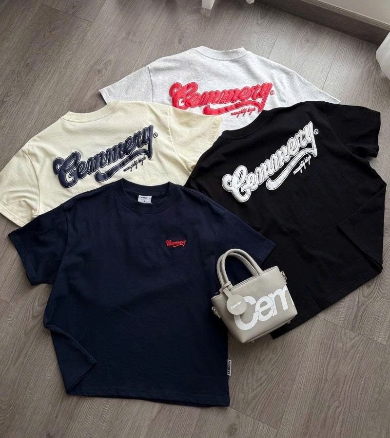  ÁO THUN BOXY CEMMERY - NEEDLE TEE 