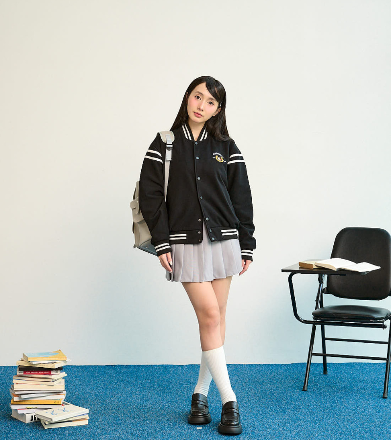  ÁO KHOÁC VARSITY CEMMERY - CREST VARSITY 