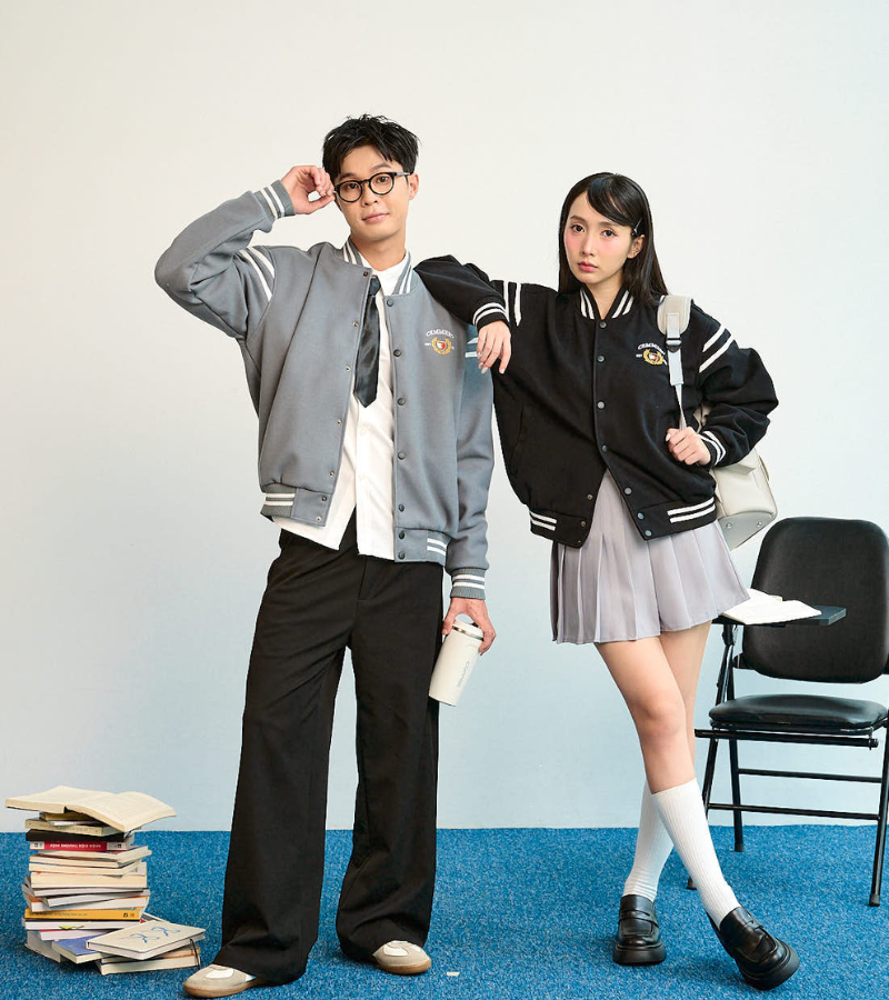  ÁO KHOÁC VARSITY CEMMERY - CREST VARSITY 