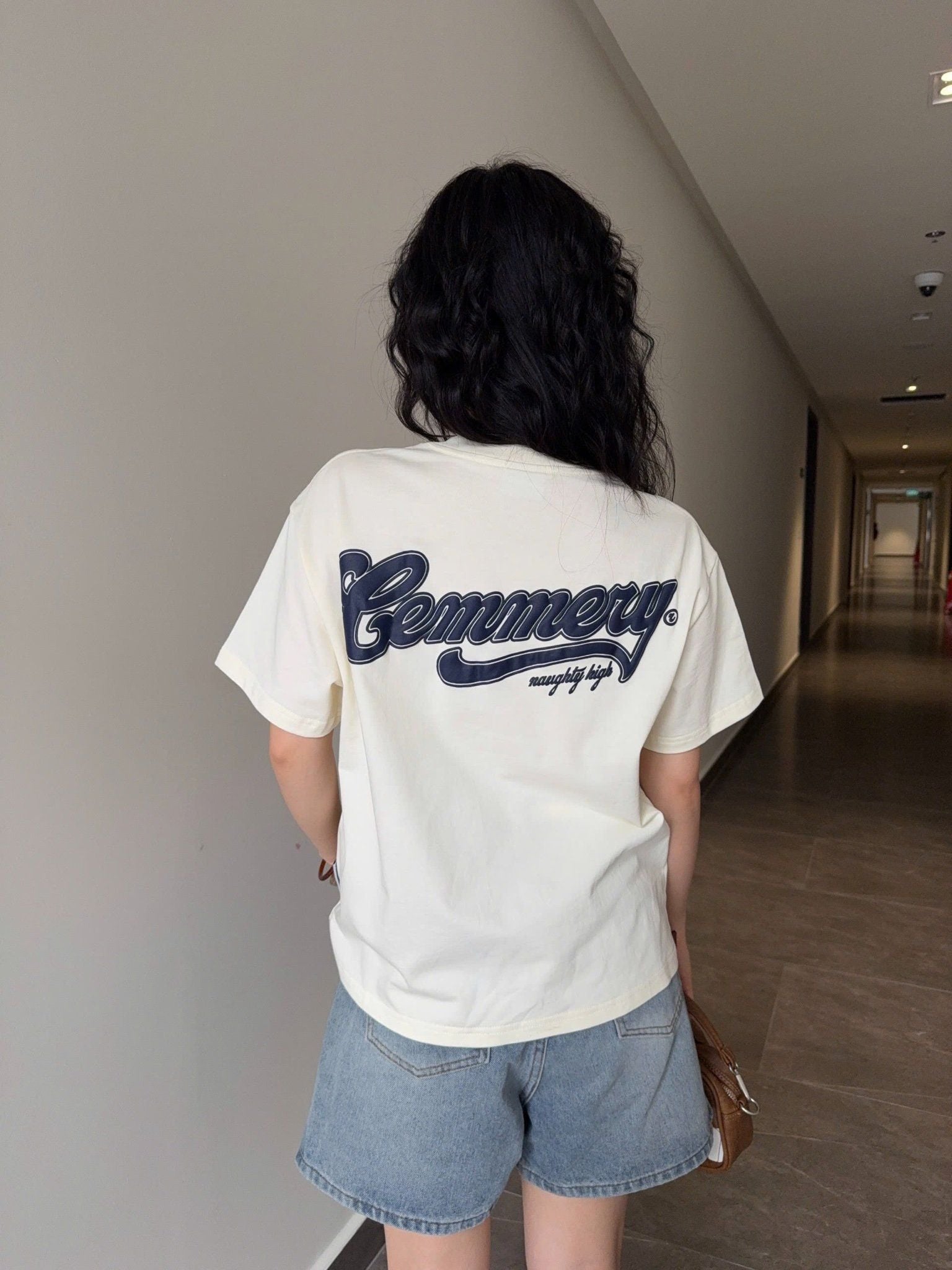  ÁO THUN BOXY CEMMERY - NEEDLE TEE 