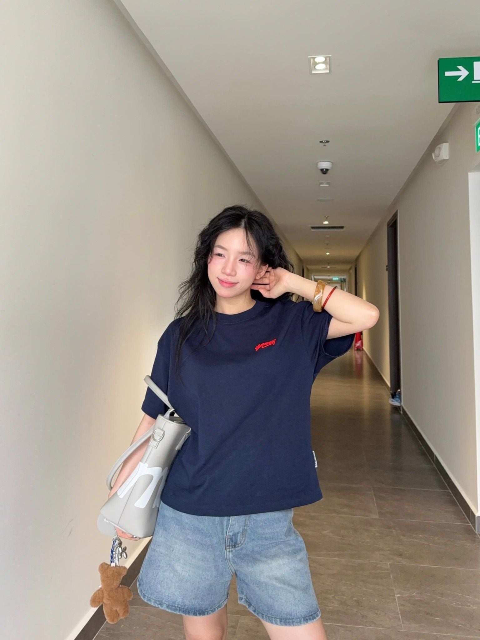  ÁO THUN BOXY CEMMERY - NEEDLE TEE 