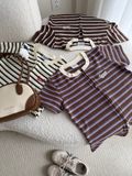  ÁO BABY TEE CEMMERY - ZIP STRIPE 