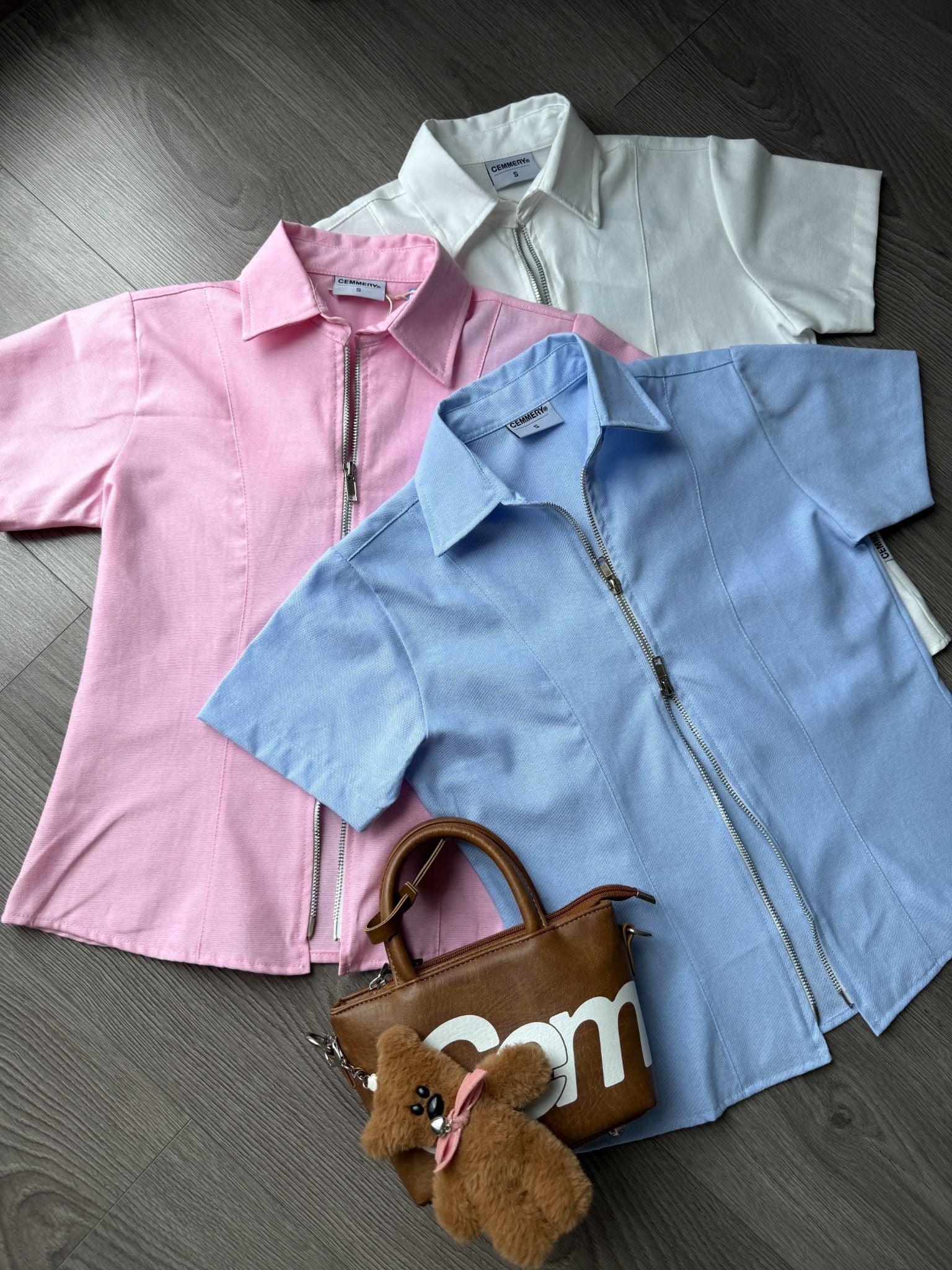  ÁO SƠ MI CEMMERY - LINEAR ZIP 