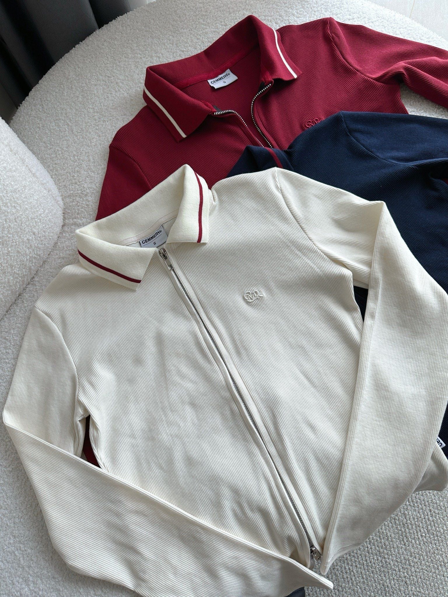  ÁO BABY POLO CEMMERY - TWIN ZIP LONG 