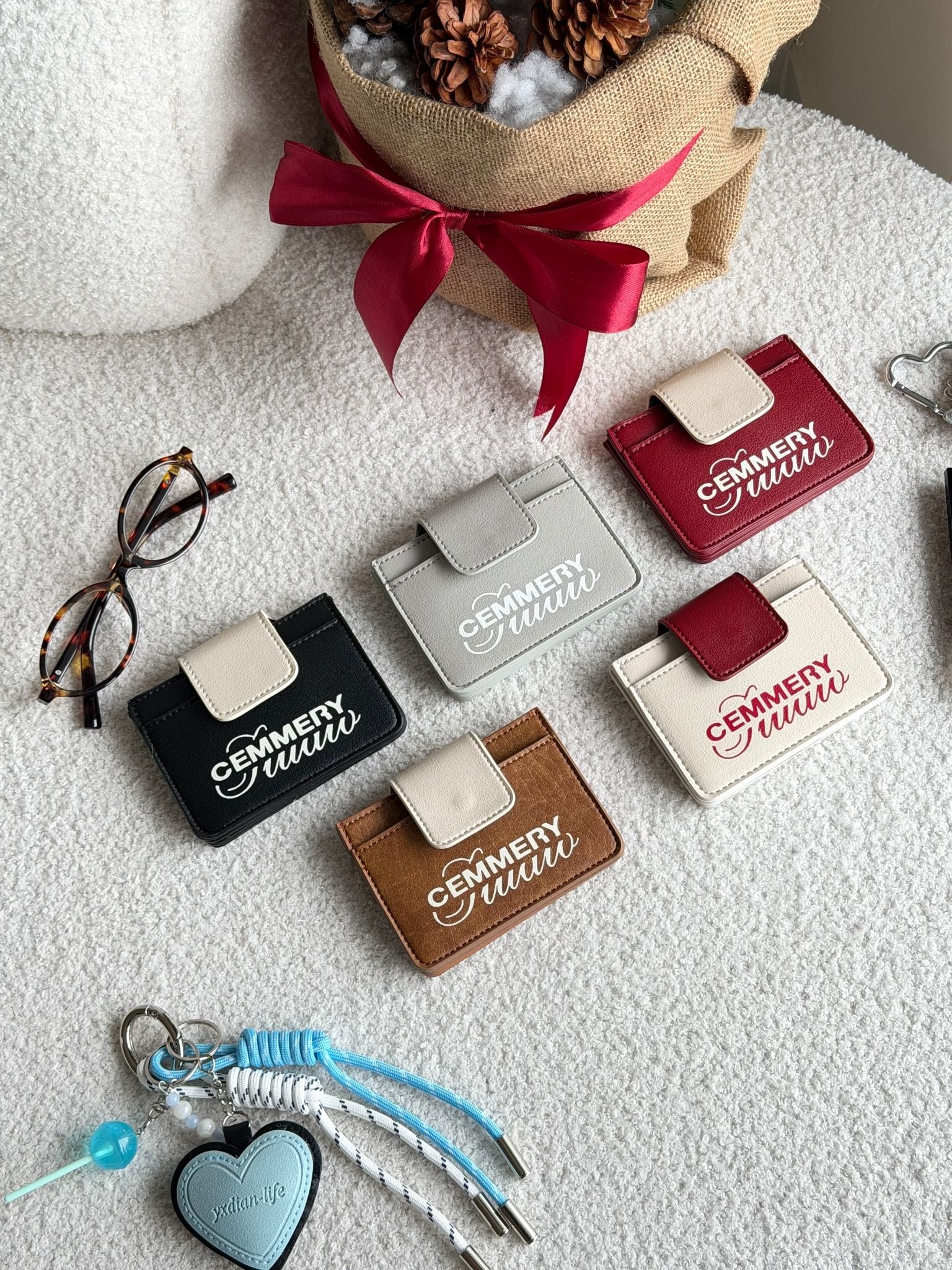  VÍ MINI CEMMERY - FLAP CARDHOLDER 