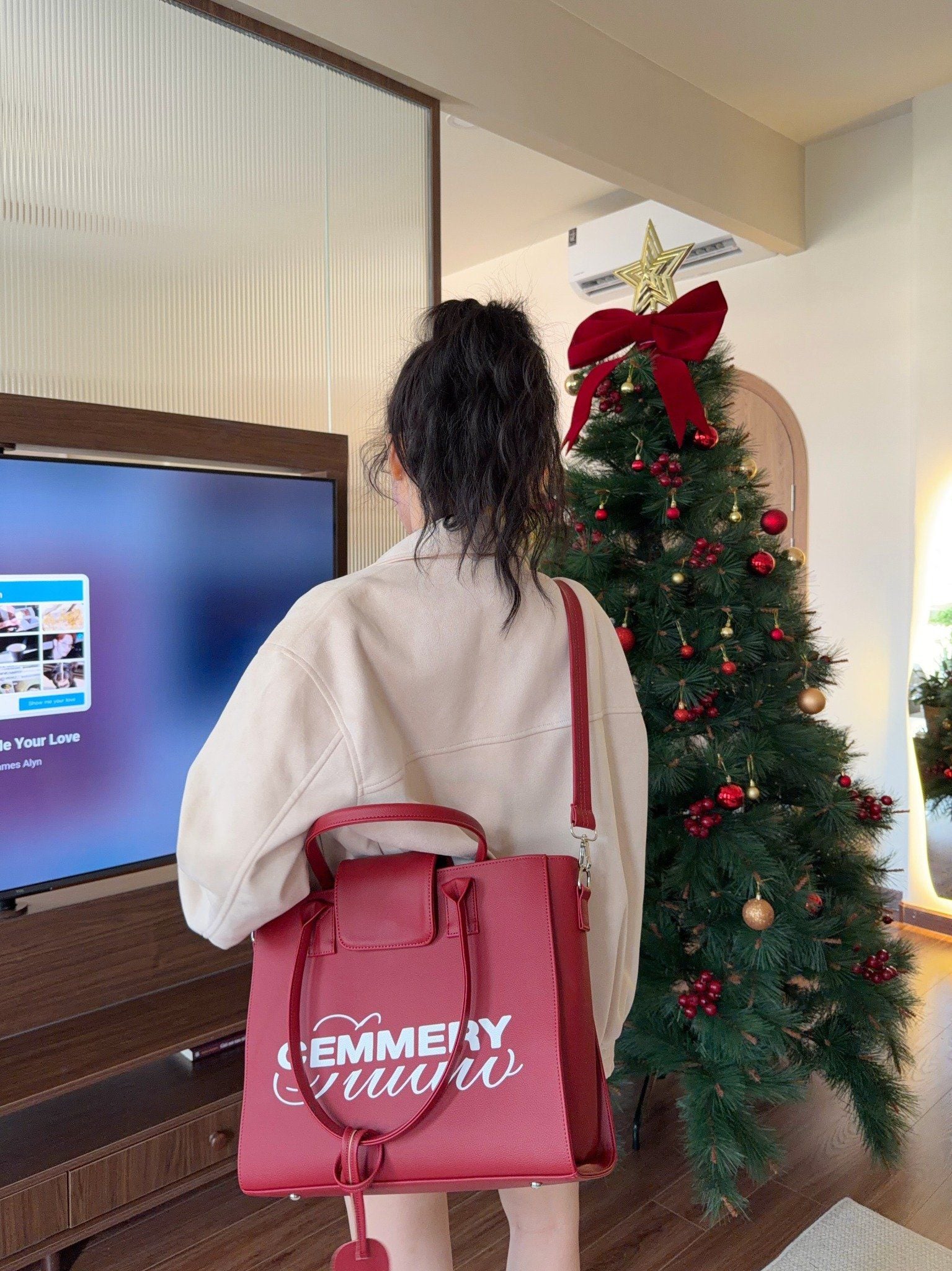  TÚI TOTE CEMMERY - FLAP TOTE BAG 