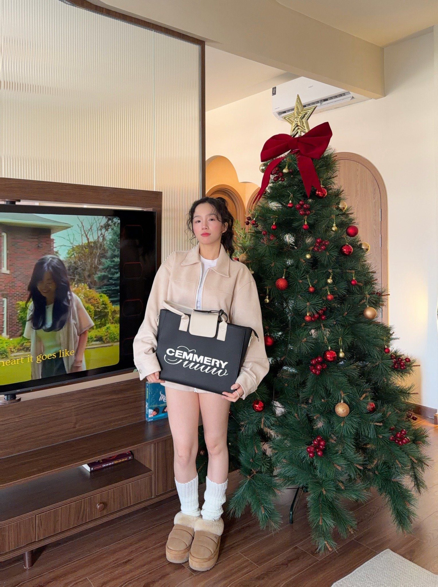  TÚI TOTE CEMMERY - FLAP TOTE BAG 