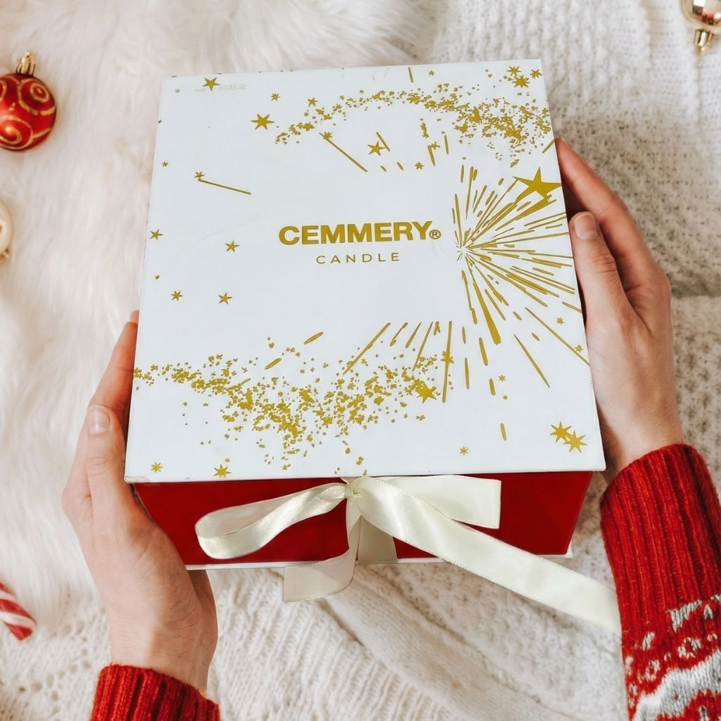  SET 4 NẾN THƠM CEMMERY - LUME CANDLE GIFT BOX 