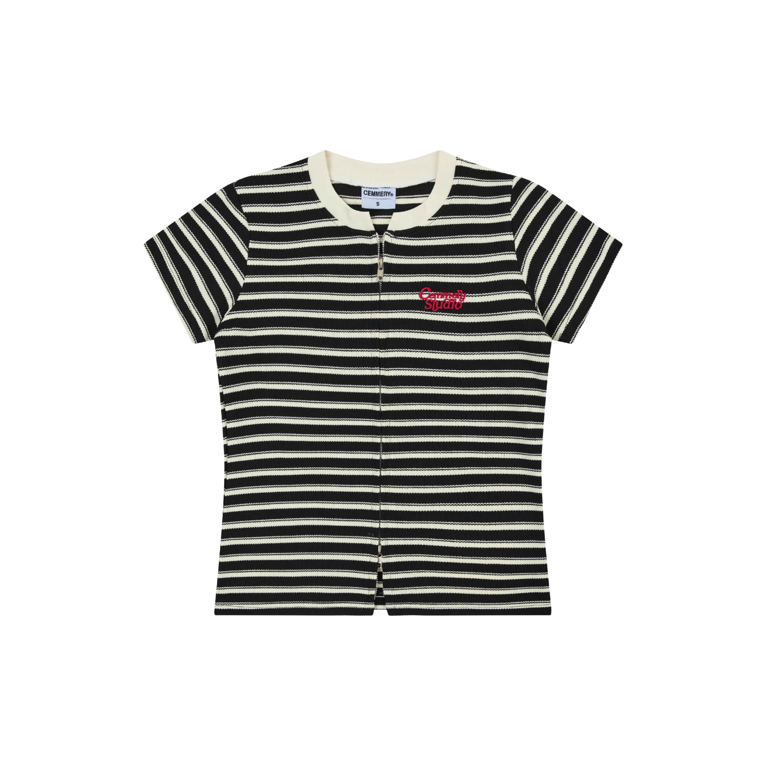  ÁO BABY TEE CEMMERY - ZIP STRIPE 