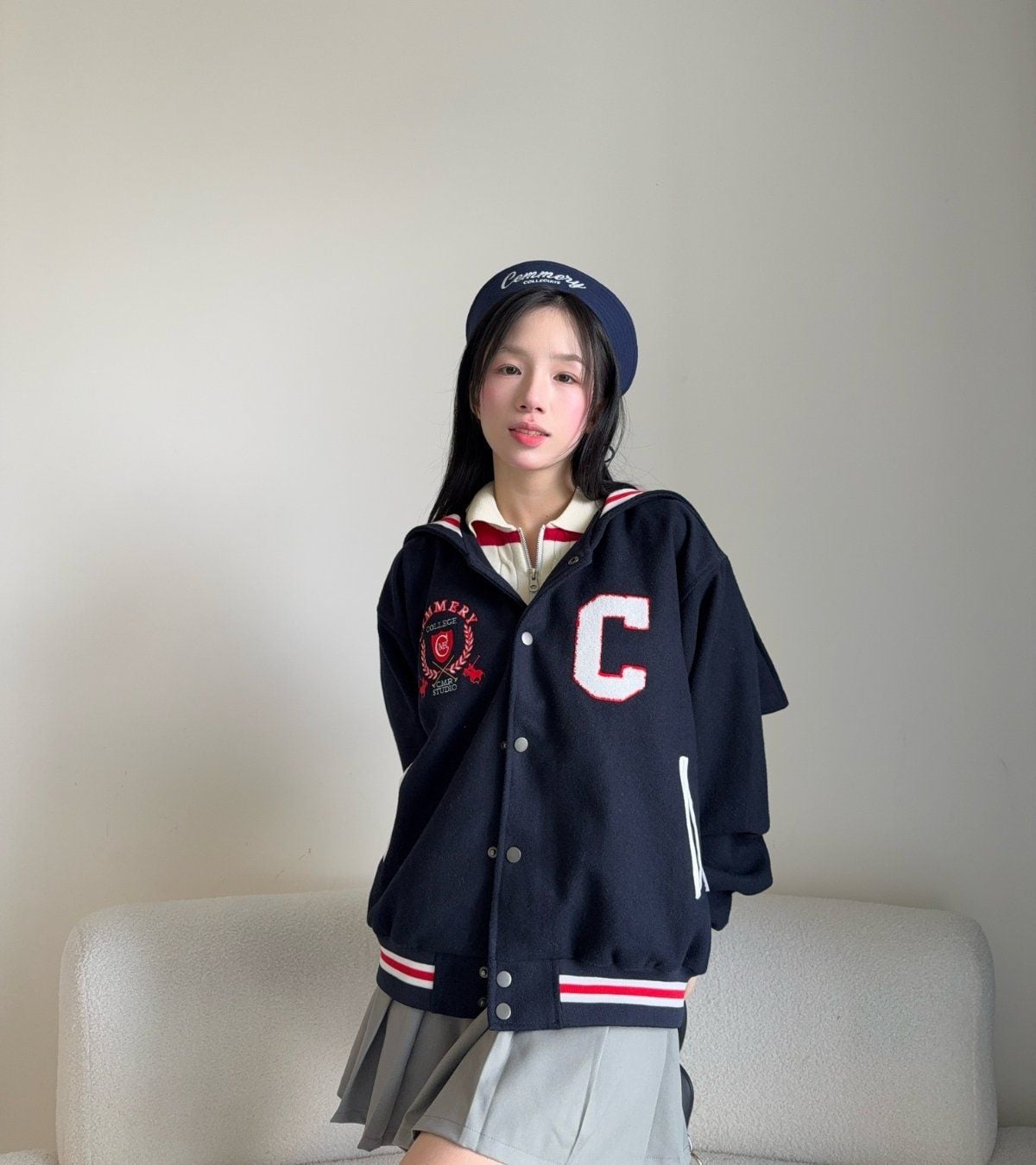  [BST MỚI] ÁO KHOÁC VARSITY CEMMERY - LEGACY 