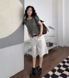  ÁO BABY TEE CEMMERY - ZIP STRIPE 