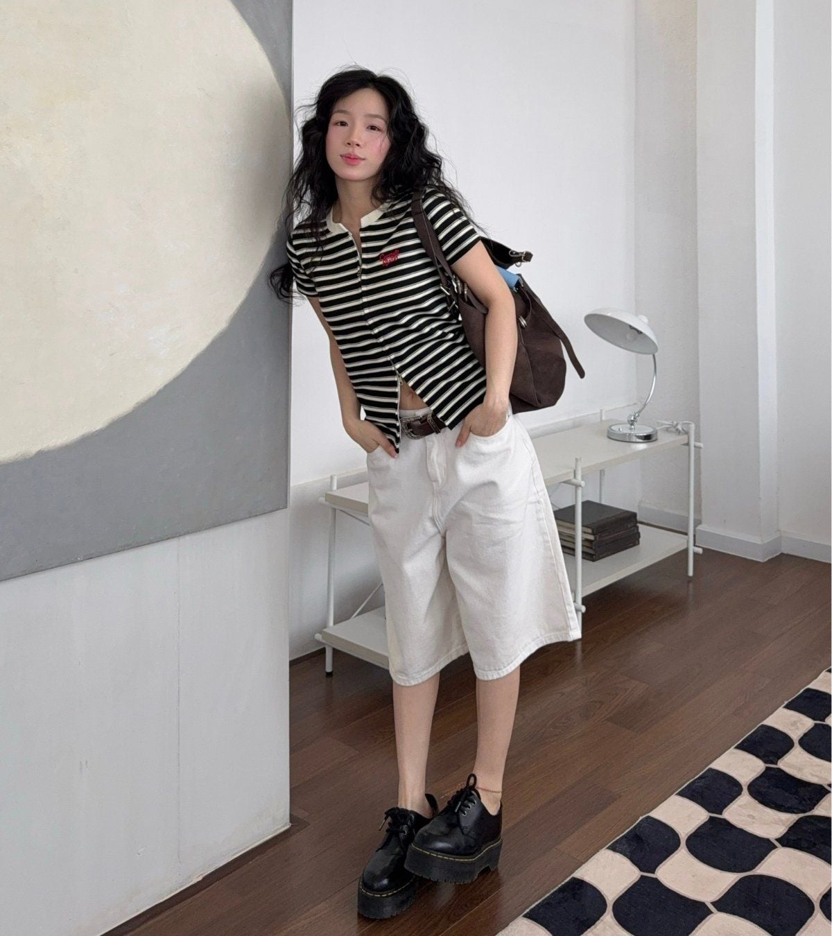  ÁO BABY TEE CEMMERY - ZIP STRIPE 