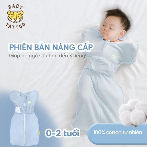  Túi Ngủ, Nhộng Chũn, Ủ Kén Dây Quấn Giữa Hỗ Trợ Giấc Ngủ, Chống Giật Mình Cho Bé Từ 0-2 Tuổi 