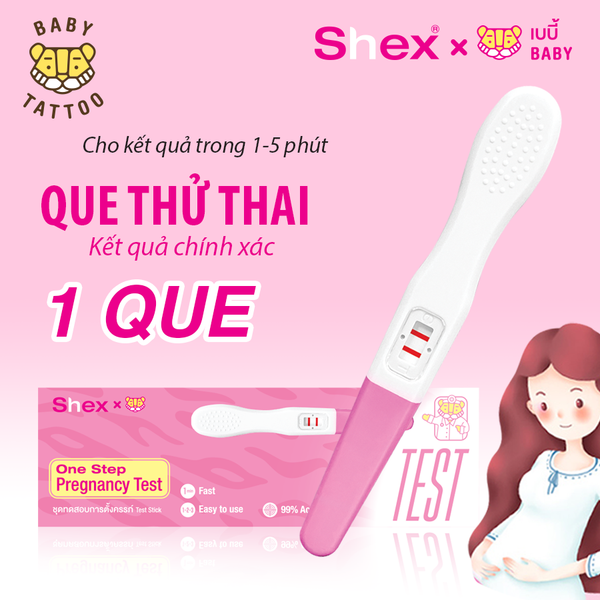  Que Thử Thai Một Bước, Không Chạm, Sử Dụng Trực Tiếp, Đạt Chuẩn, An Toàn, Hiệu Quả, Chính Xác 