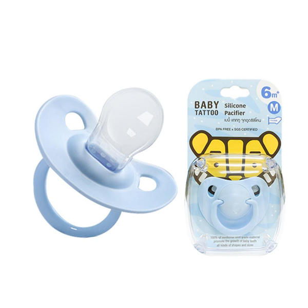  Ti Giả, Ti Ngậm Silicone Chuyên Dụng Ban Đêm Cho Bé Từ 0-18 Tháng Tuổi 