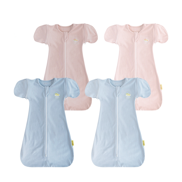  Túi Ngủ, Nhộng Chũn, Ủ Kén Thiết Kế Tay Áo Tháo Rời Thay Đổi Kiểu Cho Bé Từ 0-2 Tuổi 