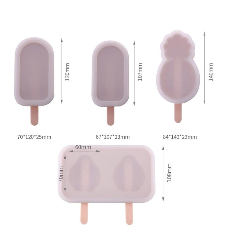 Khuôn làm kem silicon FSLRY-265