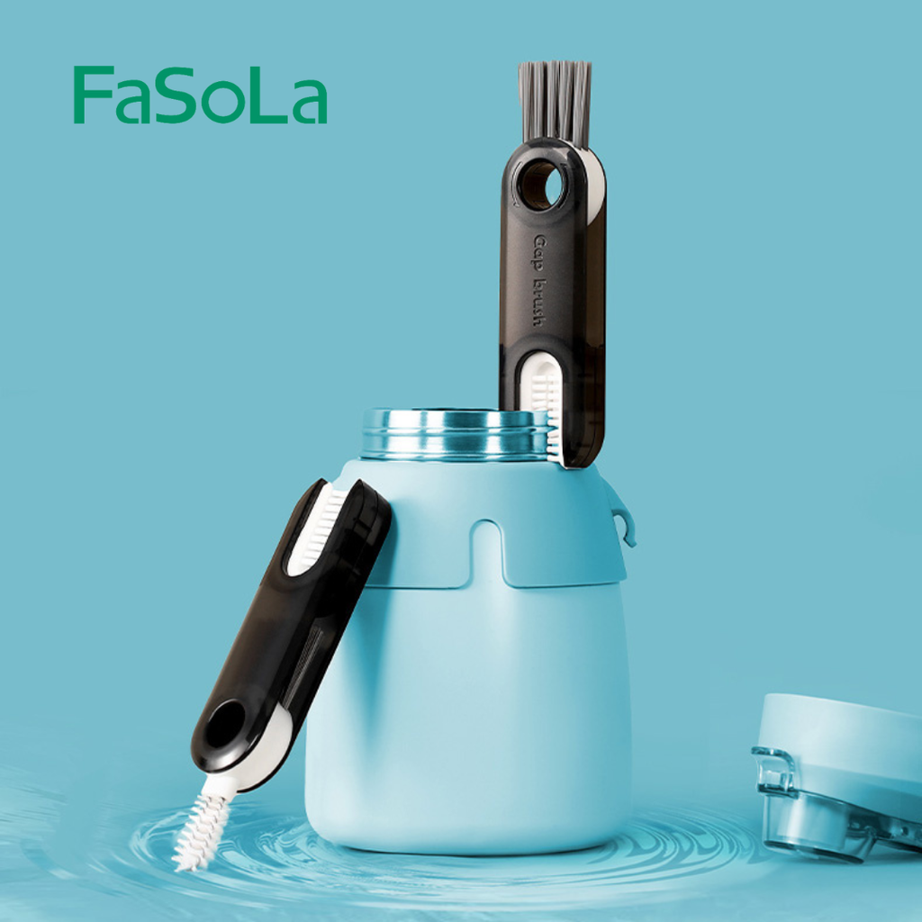 Dụng cụ vệ sinh nắp bình nước bình giữ nhiệt 3in1 FSLYF-274