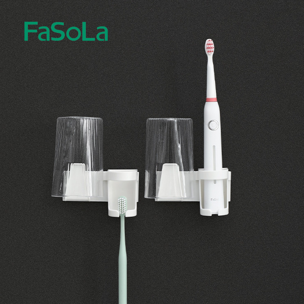 Giá treo bàn chải đánh răng ly súc miệng FSLYF-269