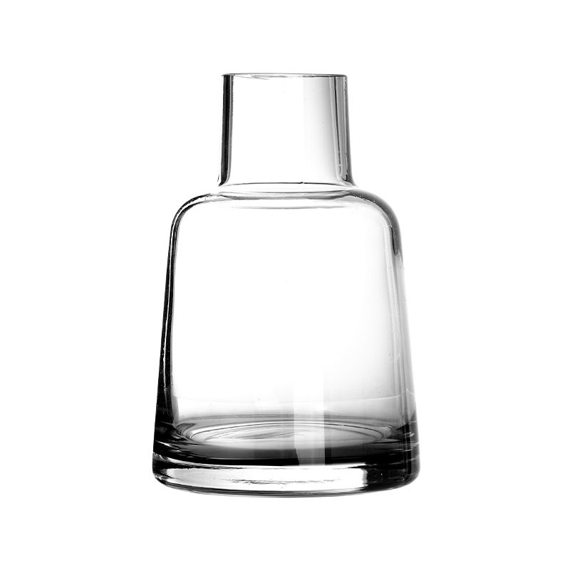 [FaSoLa] Bình thủy tinh thủ công Yên Vũ Sa Châu màu xám khói FSLFL-159