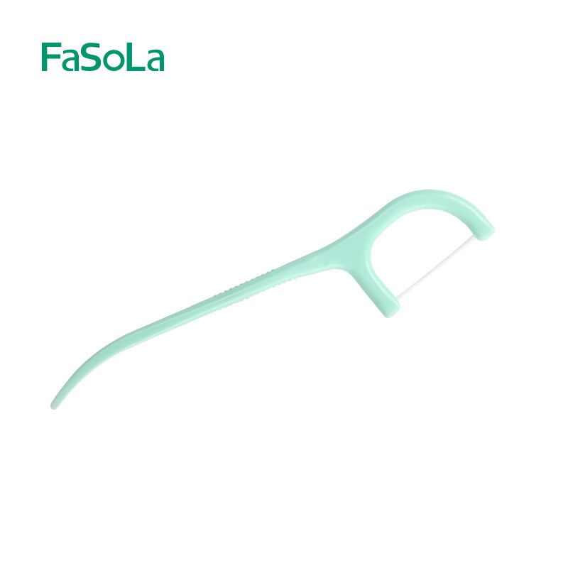 Tăm chỉ nha khoa màu trắng 50 cây FSLJY-094