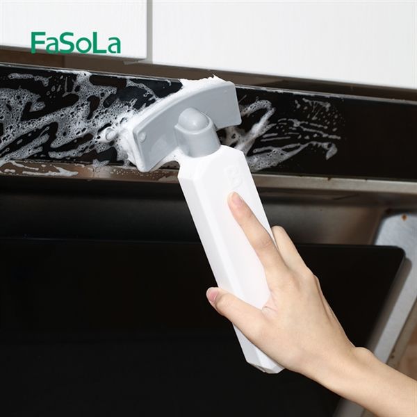 Bàn chải vệ sinh đa năng có sẵn bình đựng xà bông FSLYF-161