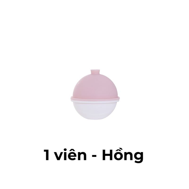 Khay làm đá, trà, kem trái cây 3 viên tròn silicone Fasola FSLYL-006