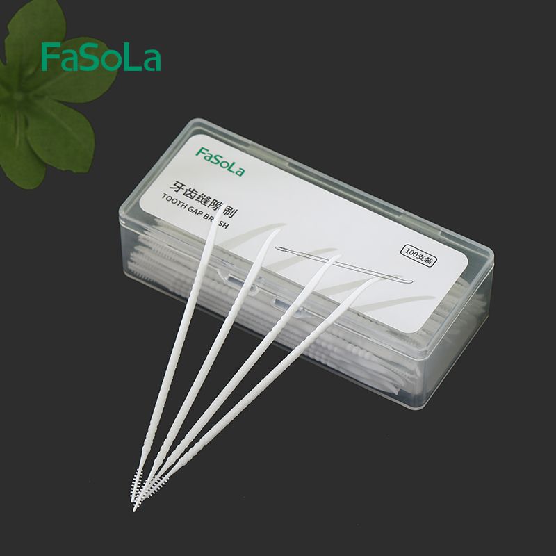 Tăm xỉa răng nha khoa hộp 100 cái FSLZF-048