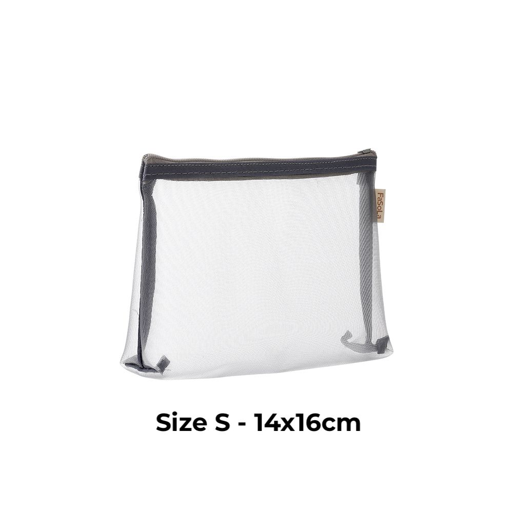 Túi lưới trong suốt đựng son, mỹ phẩm FSLPS-400