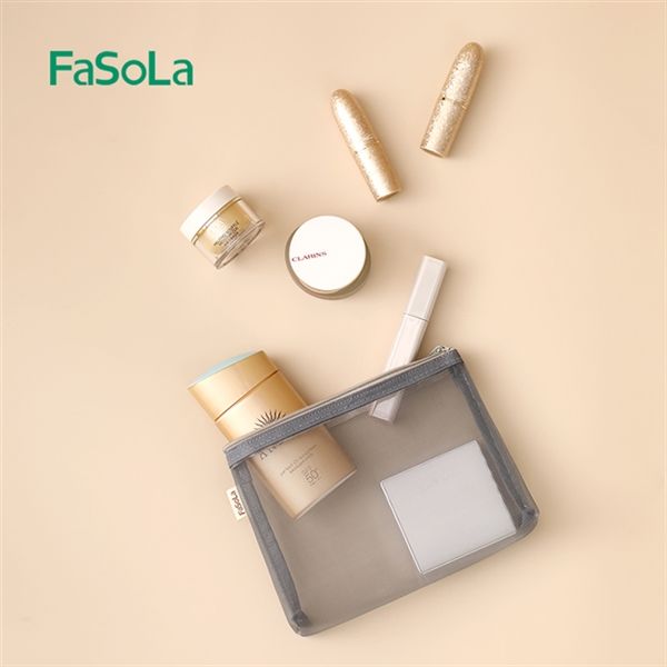 Túi lưới trong suốt đựng son, mỹ phẩm FSLPS-400