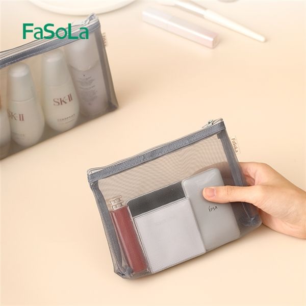 Túi lưới trong suốt đựng son, mỹ phẩm FSLPS-400