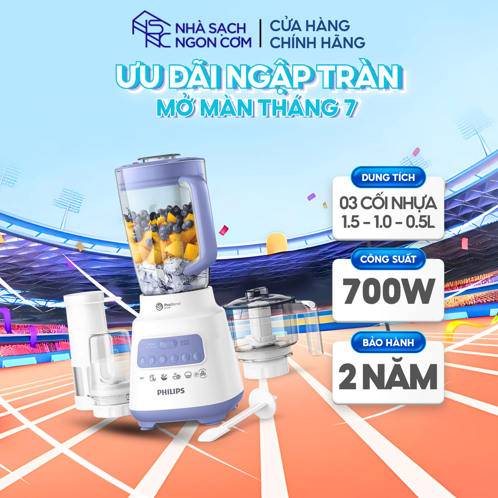 Máy xay sinh tố đa năng Philips HR2223/00