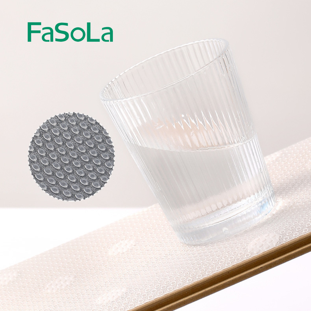 Tấm lót mặt kệ bếp, tủ bếp có vân chống trượt FSLPS-491