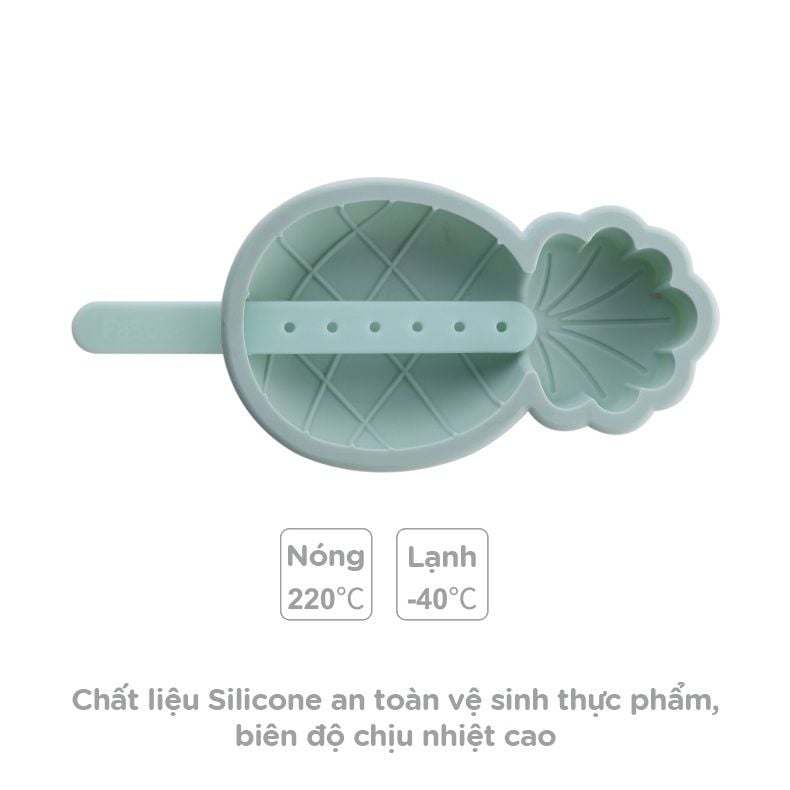 Khuôn làm kem silicon hình dâu tây FSLRY-256C