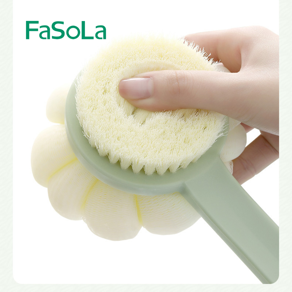 Bàn chải tắm chà lưng 2 đầu FSLZF-205