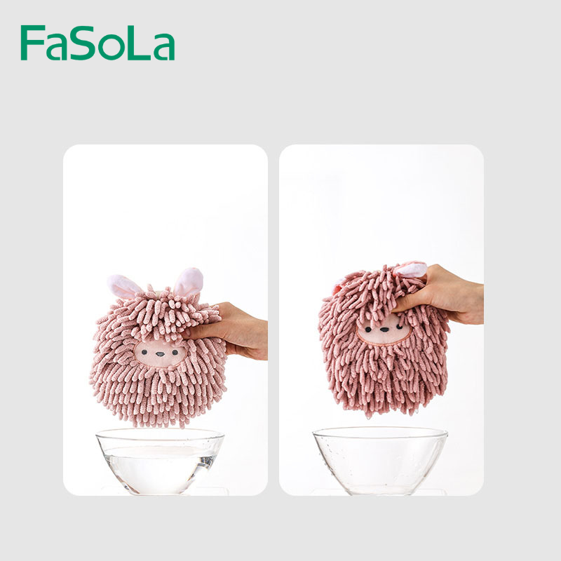 Bông lau tay nhà bếp thêu hình động vật dễ thương FSLZF-171