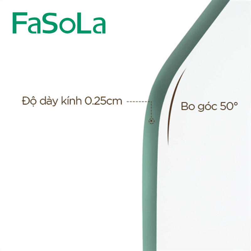 Gương trang điểm bỏ túi nắp gập FSLZF-191