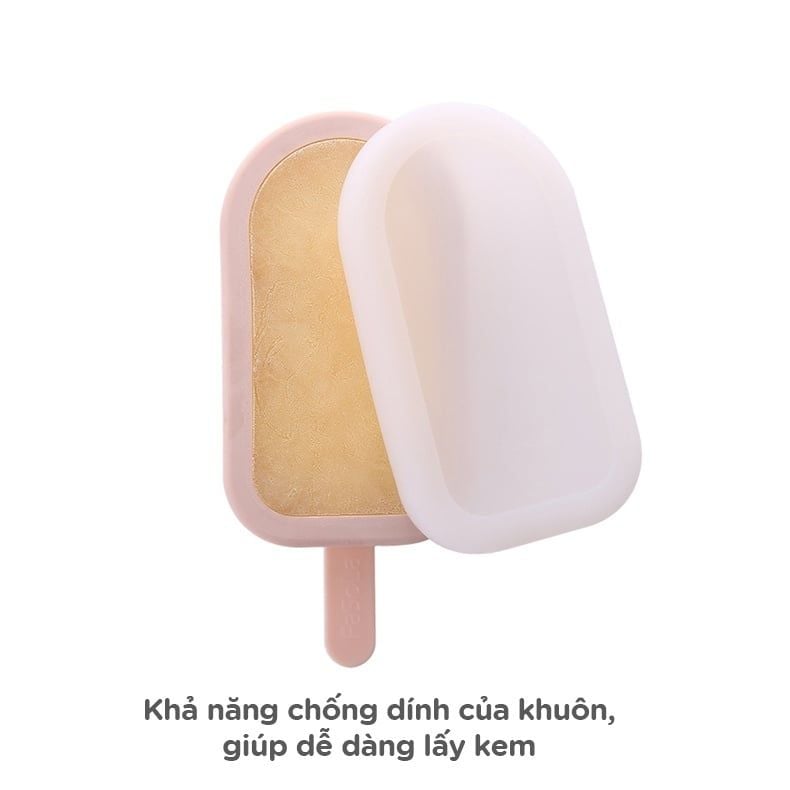Khuôn làm kem silicon hình dâu tây FSLRY-256C