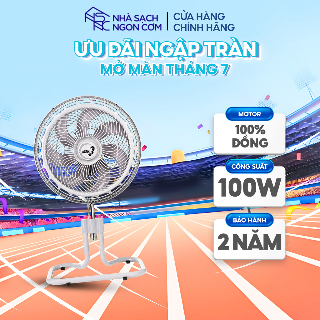 Quạt sàn ASIAVINA TURBO MAX 100W VY646990