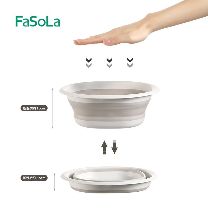 Thau nhựa gấp gọn FSLYF-077