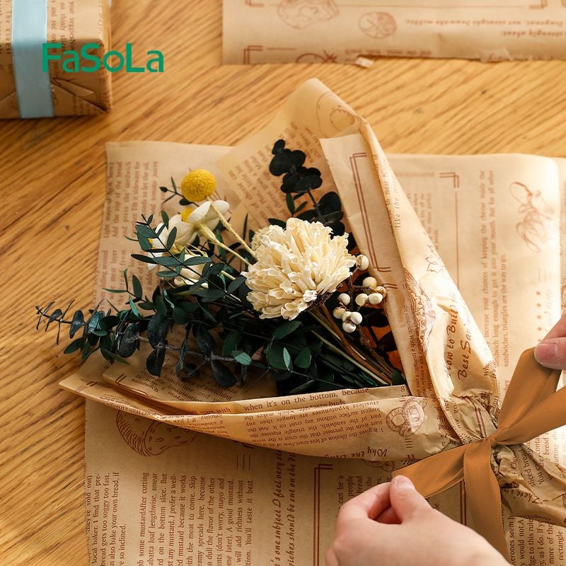 Giấy nướng bánh hoạ tiết retro FSLDZ-571