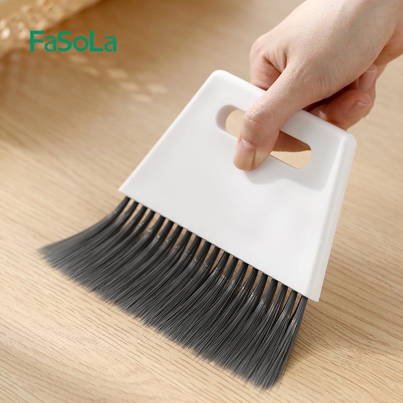 Bộ chổi mini vệ sinh bàn học, bàn làm việc FSLDZ-654
