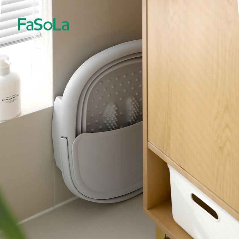 Chậu ngâm chân gấp gọn có giá đỡ FSLYF-337