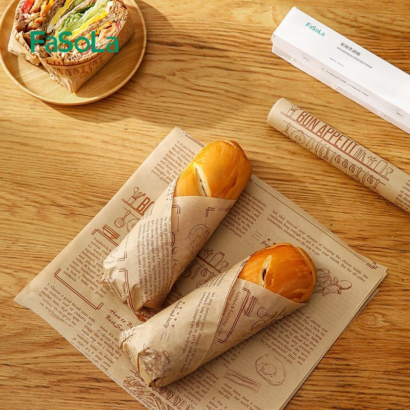 Giấy nướng bánh hoạ tiết retro FSLDZ-571