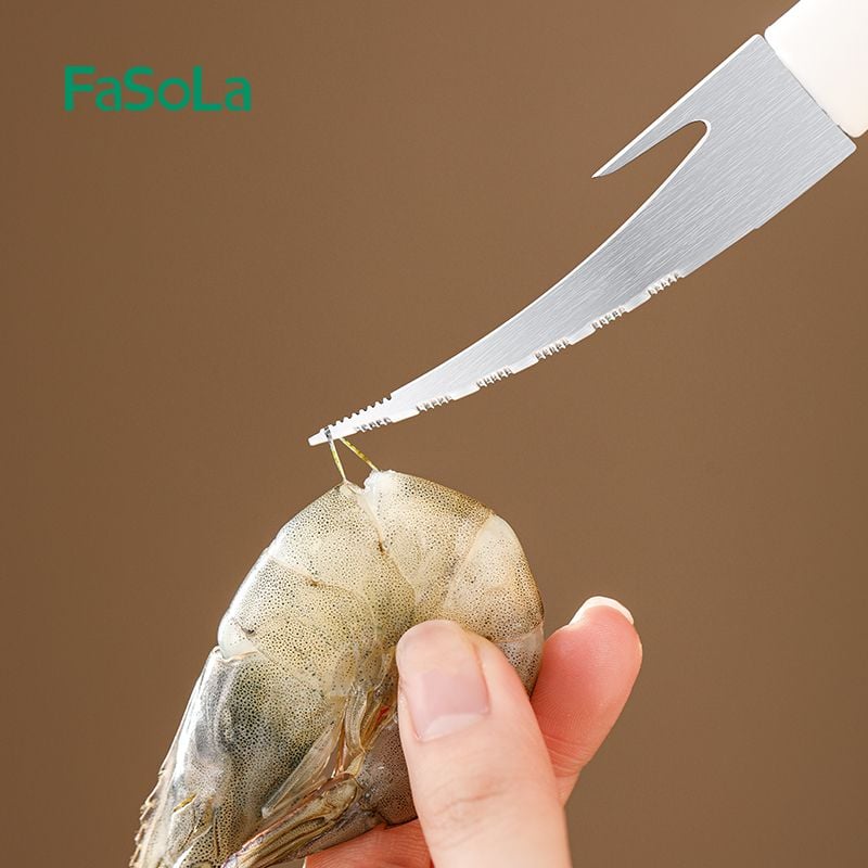 Dao lột vỏ lấy chỉ tôm FSLSH-357