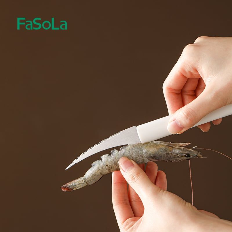Dao lột vỏ lấy chỉ tôm FSLSH-357