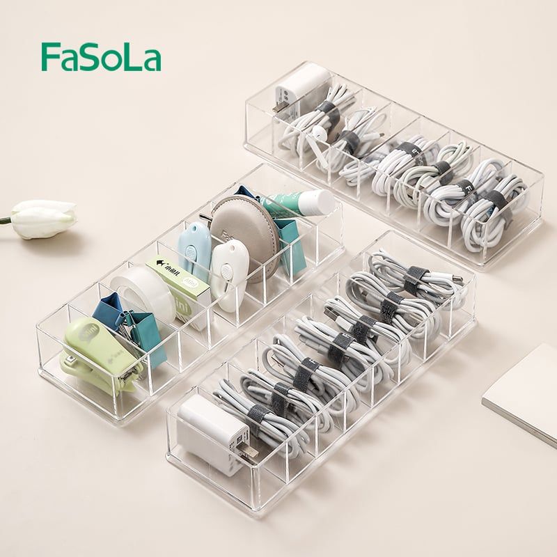 Hộp đựng phân loại dây cáp sạc FSLYF-158