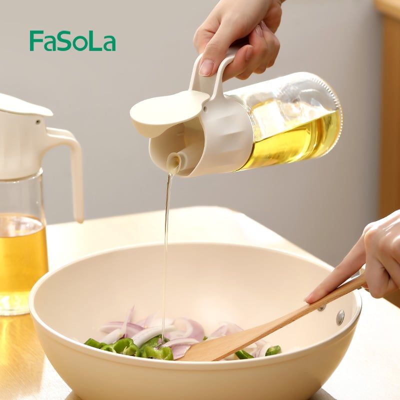 Bình đựng dầu nắp mở tự động (180ml) FSLYL-061