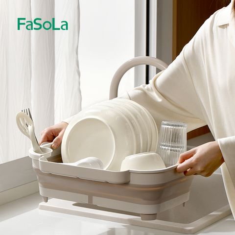 Rổ úp chén đĩa ly gấp gọn FSLPS-614